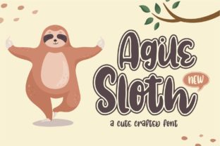Agile Sloth: A Bold Yet Cute Typeface for Editorial Design