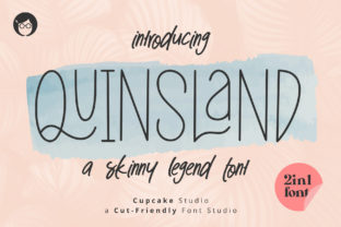 AL Quinsland 2in1: A Charming Display Font for Memorable Brands