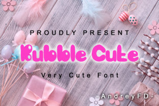 Bubble Cute: A Playful Display Font for Branding