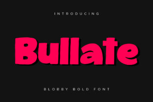 Bullate: A Playful Hand-Drawn Font for Campaign Creators