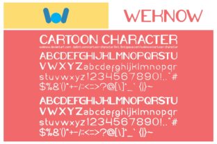 Cartoon Character: A Casual Display Font for Campaign Creatives