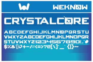 Crystalcore: A Playful Display Font That Brings Brand Identity to Life