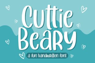 Cuttie Beary: A Display Font That Feels Like Home