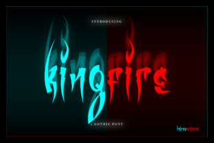 Kingfire: A Display Font for Modern Web Design