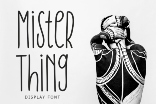 Mister Thing: A Display Font for Bold Editorial Design