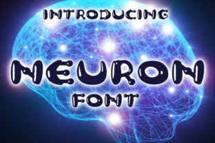 Neuron: A Whimsical Display Font for Digital Branding