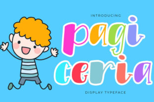 Pagi Ceria: A Playful Display Font for Bright Branding