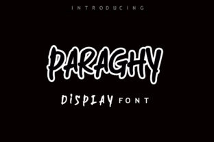 Paraghy: A Friendly Display Font for Campaign Designers