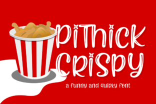 Pithick Crispy: A Display Font for Editorial Storytelling