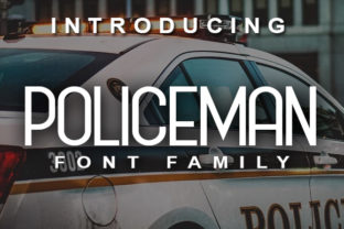 Policeman Font: A Friendly Display Typeface for Your Brand