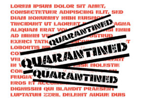 Quarantined Display Font: A Bold Typeface for Web Designers