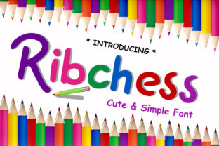 Ribchess: A Quirky Display Typeface for Creative Makers