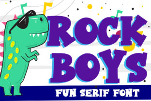 Rock Boys: A Bold Display Font for Striking Web Designs