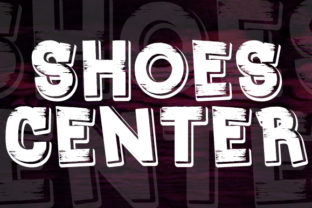 Shoes Center: A Bold Display Font for Marketers