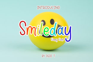 Smileday: A Quirky Display Font for Makers & Shops